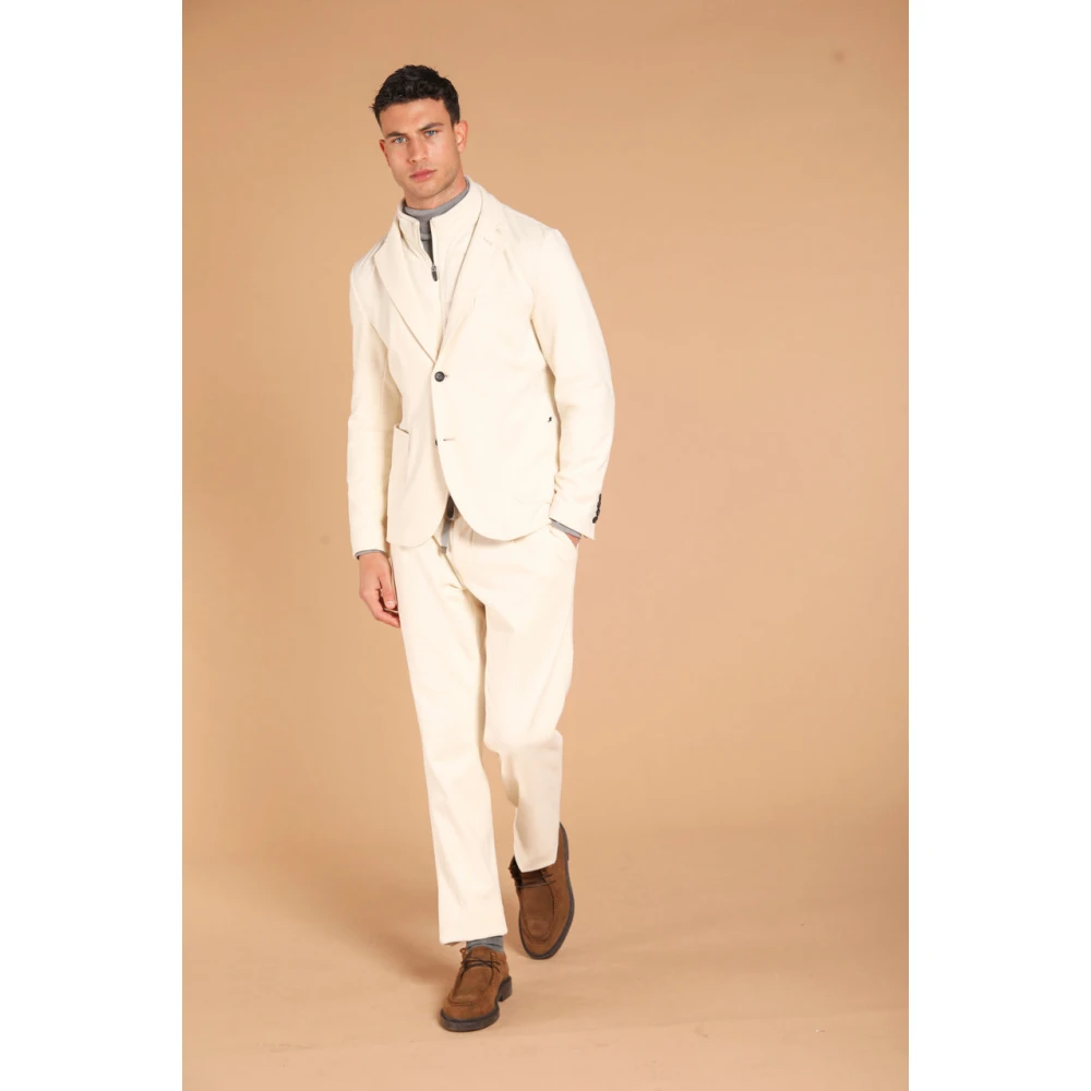 Mason's New York Golf 1 Pinces Chino Jogger Beige Heren