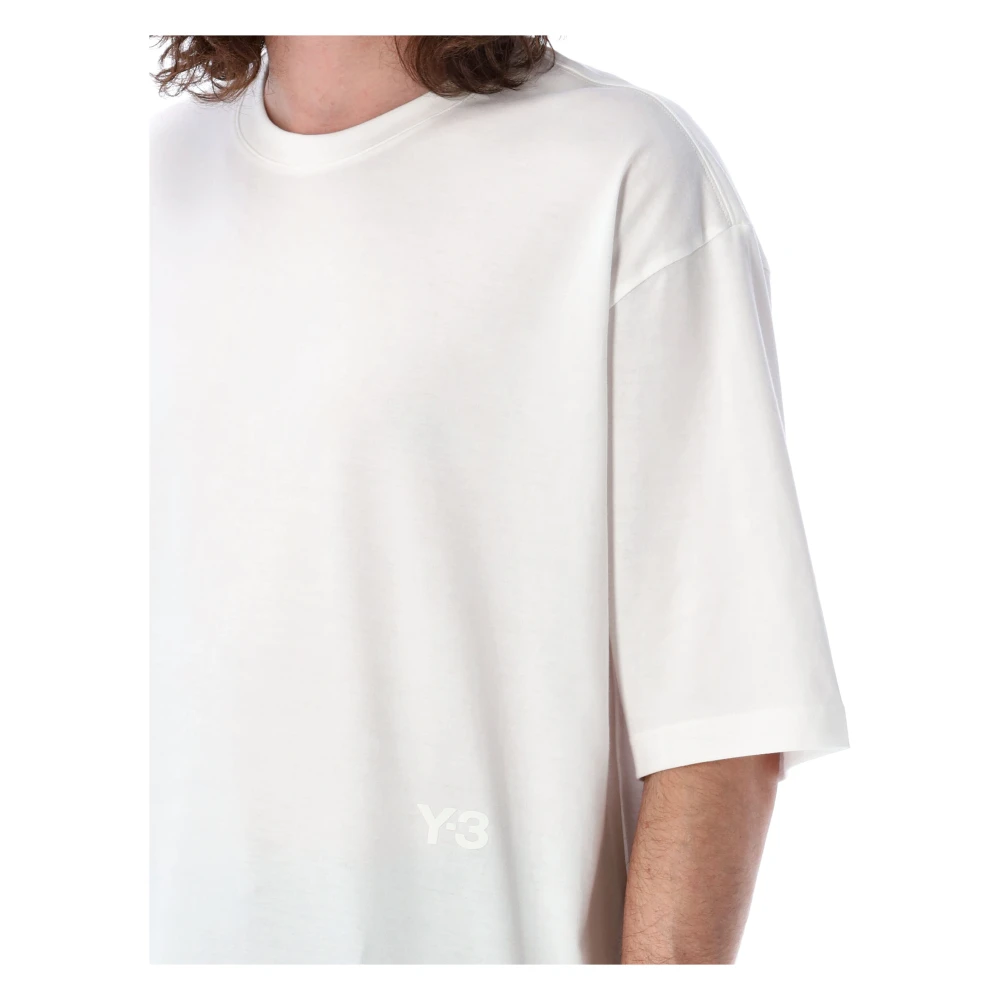 Y-3 Klassieke Oversized T-shirt White Heren