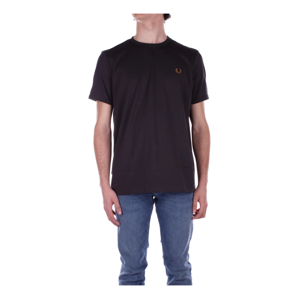 Fred Perry T-Shirt Ringer M3519 Antraciet V07