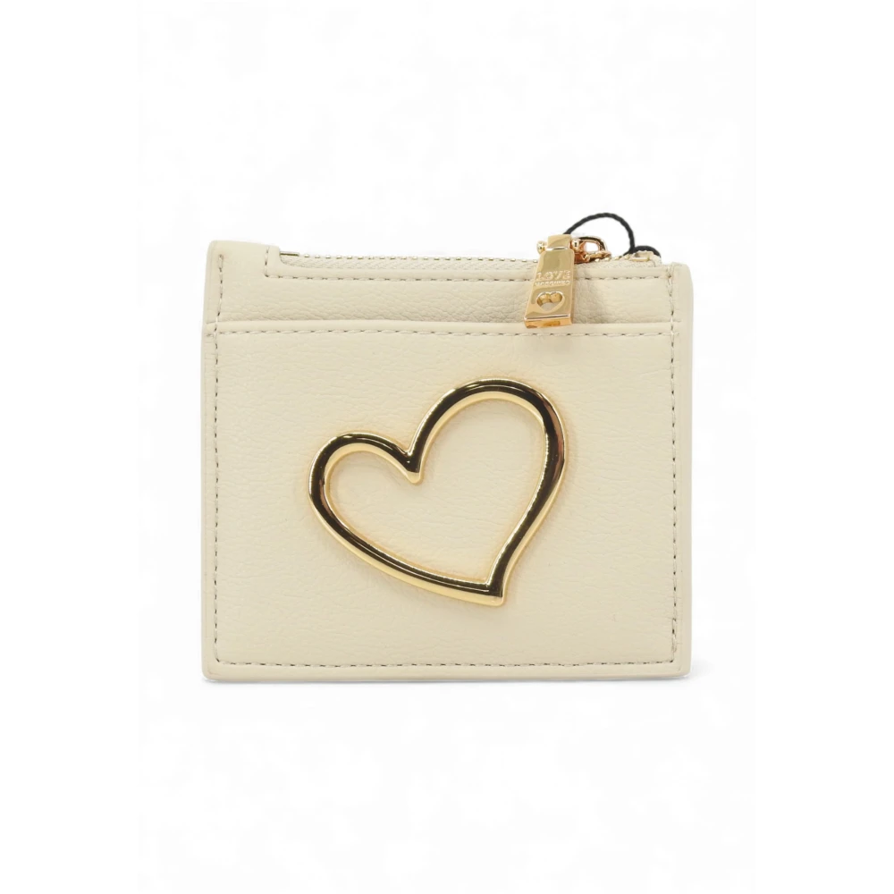 Love Moschino Vit Plånbok