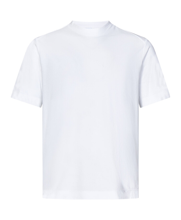 hvid-crewneck-t-shirt-korte-aermer