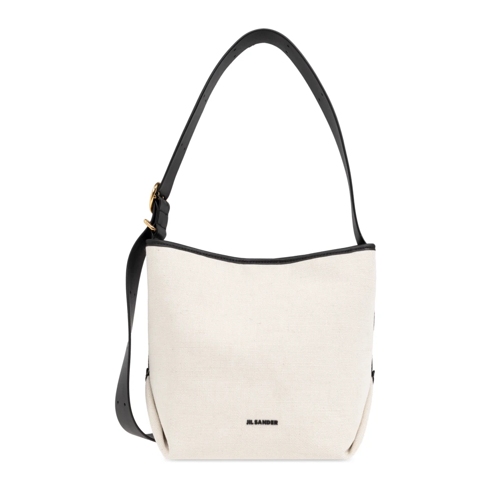 Jil Sander Schoudertas Beige Dames