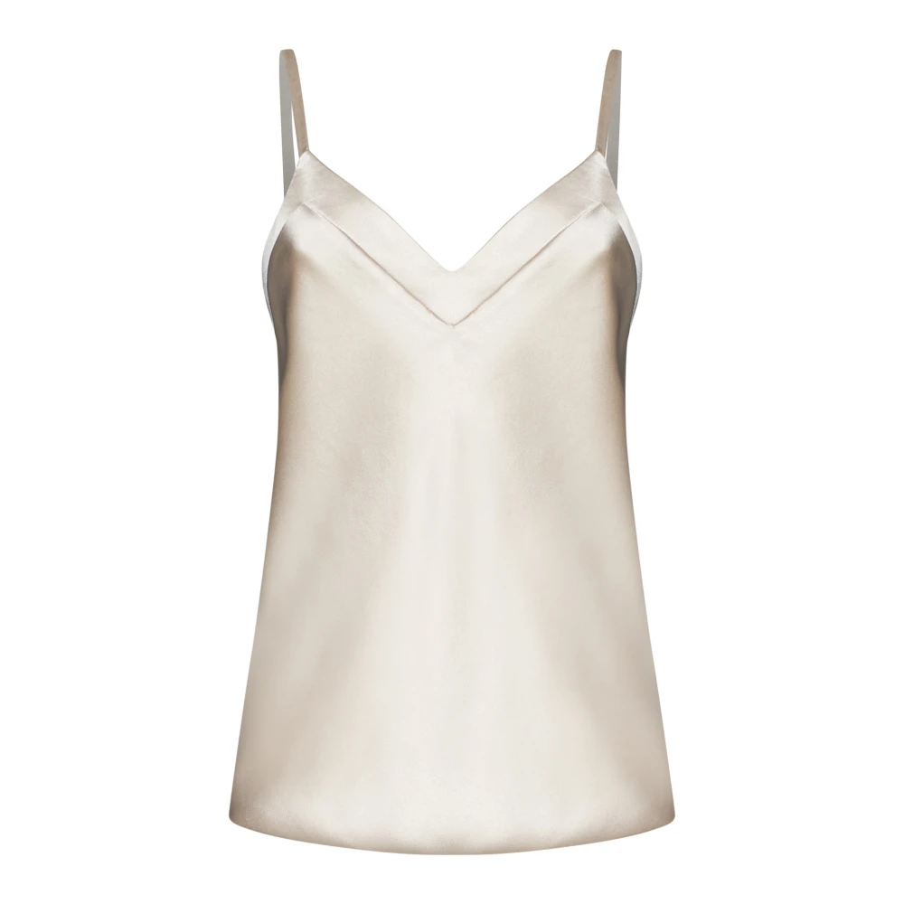 Blanca Vita Elegante Witte Top Gray Dames