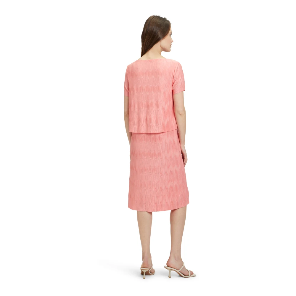 Betty Barclay Gelaagde Jurk Pink Dames
