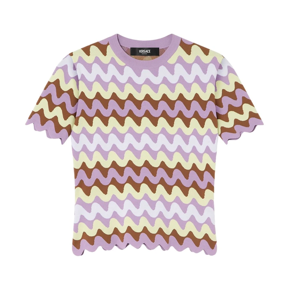 Knitwear > Round-neck Knitwear - - Versace - Modalova