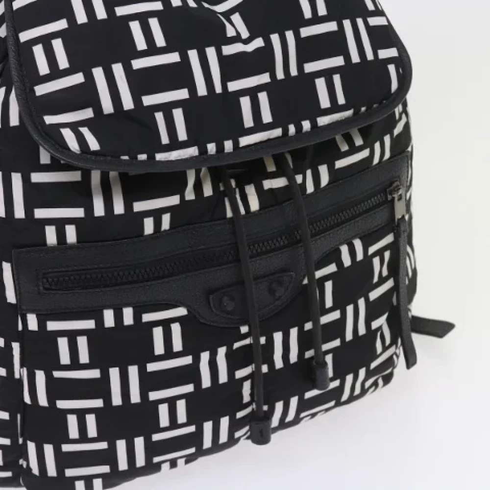 Balenciaga Vintage Pre-owned Nylon backpacks Black Dames