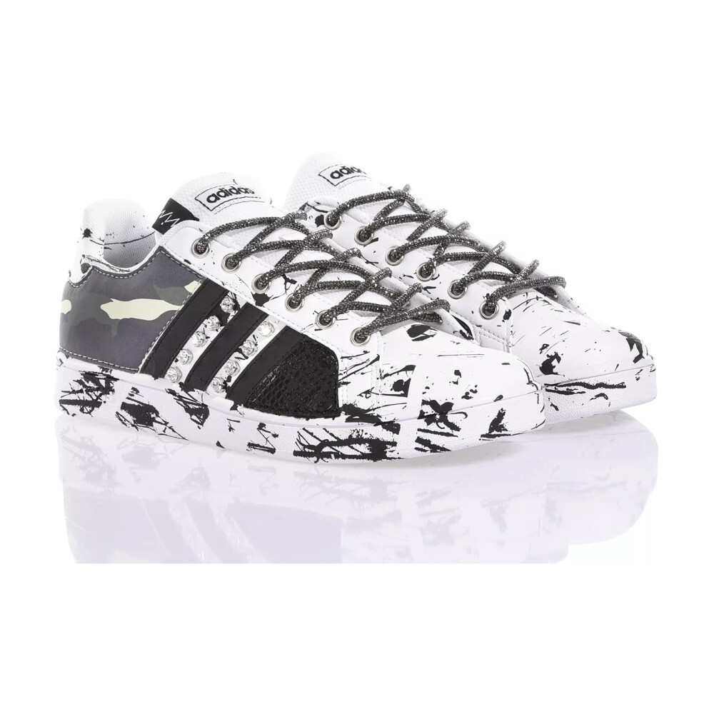 Handgemachte Camo Sneakers fur Frauen Adidas Damen Miinto