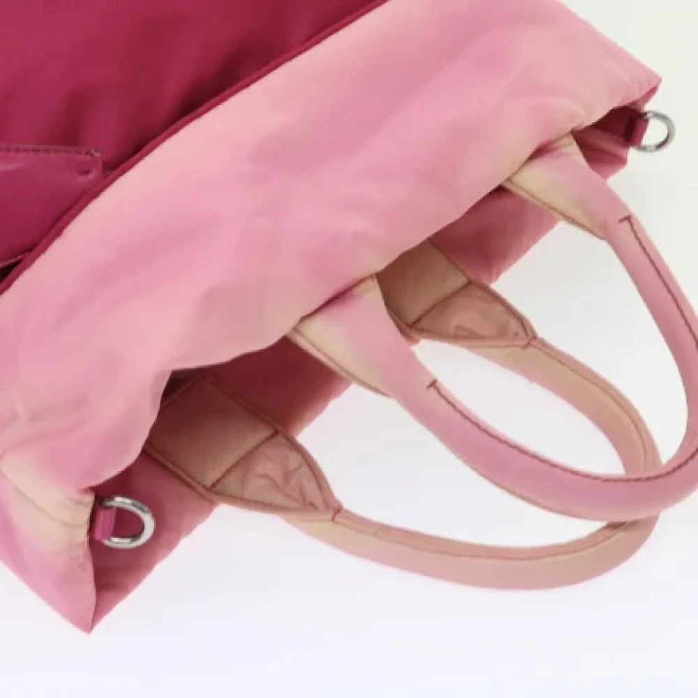 Prada Vintage Pre-owned Nylon handbags Multicolor Dames