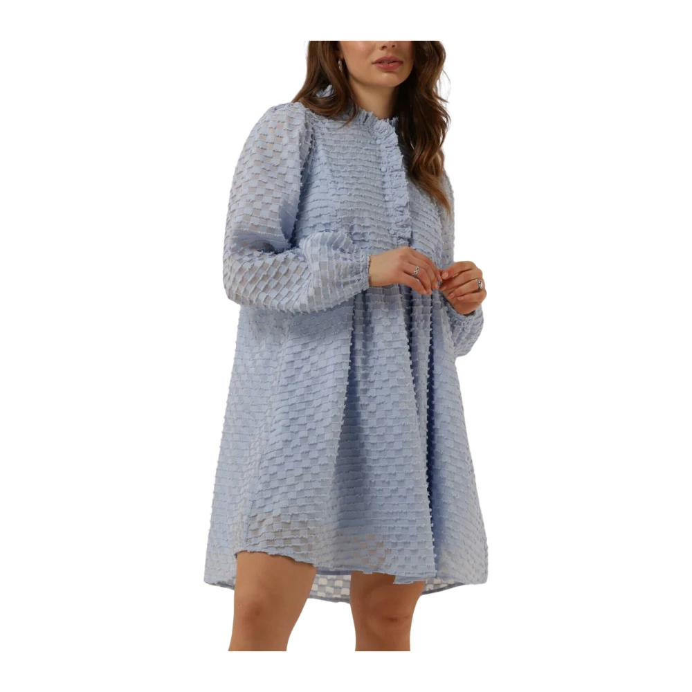 Co'Couture Lichtblauwe Midi Jurk Karly Blue Dames