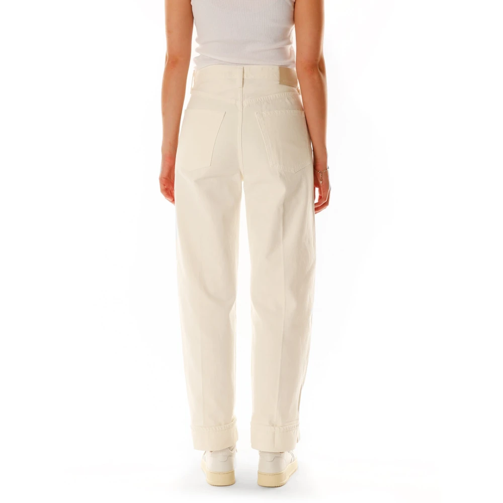 Citizens of Humanity Baggy Straight Fit Jeans White Dames