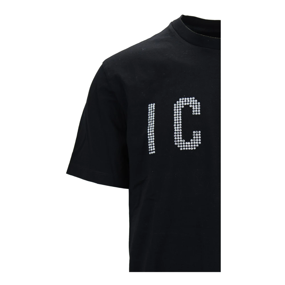 Dsquared2 Iconisch Katoenen T-shirt voor Heren Black Heren