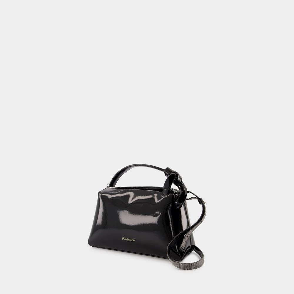 JW Anderson Zwarte Denim Crossbody Tas Black Dames