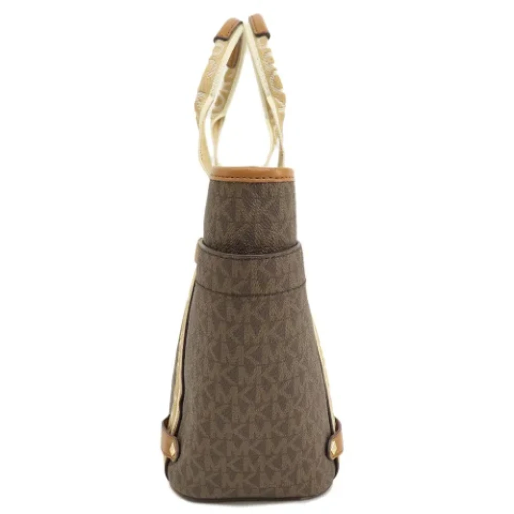 Michael Kors Pre-owned Plastic handbags Brown Dames