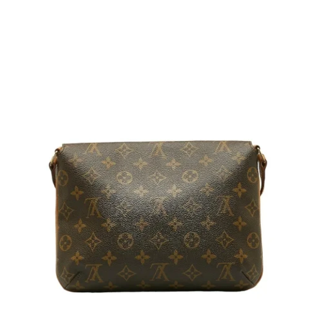 Louis Vuitton Vintage Pre-owned Plastic shoulder-bags Brown Dames