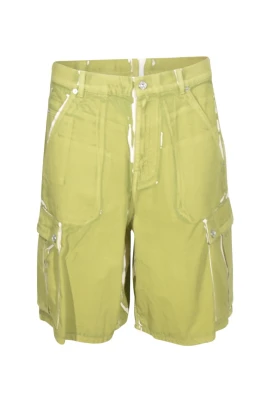 Screen-print Cargo Shorts