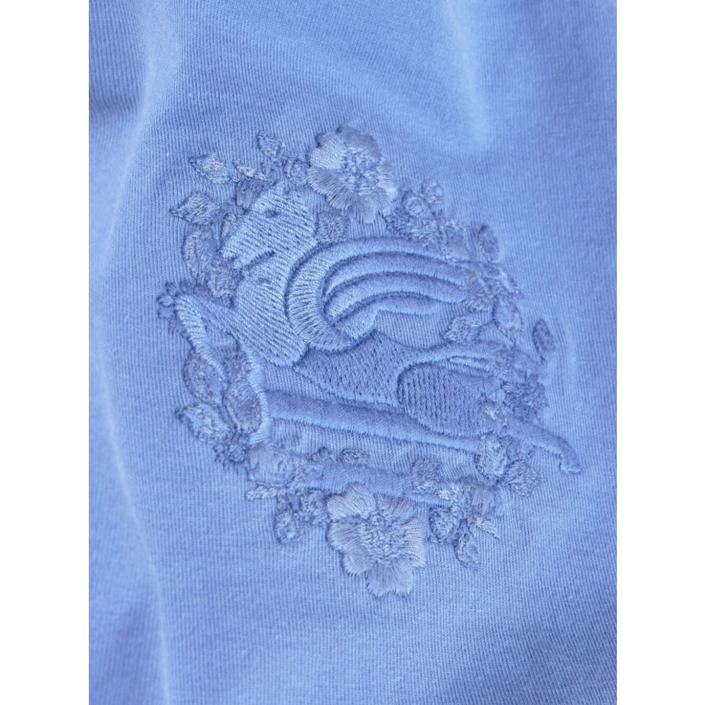 ETRO Fiordaliso T-Shirt Blue Dames