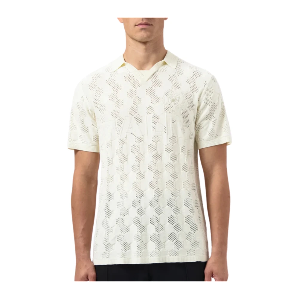 Balr. Gebreide Voetbal Licht Beige Trui Beige Heren