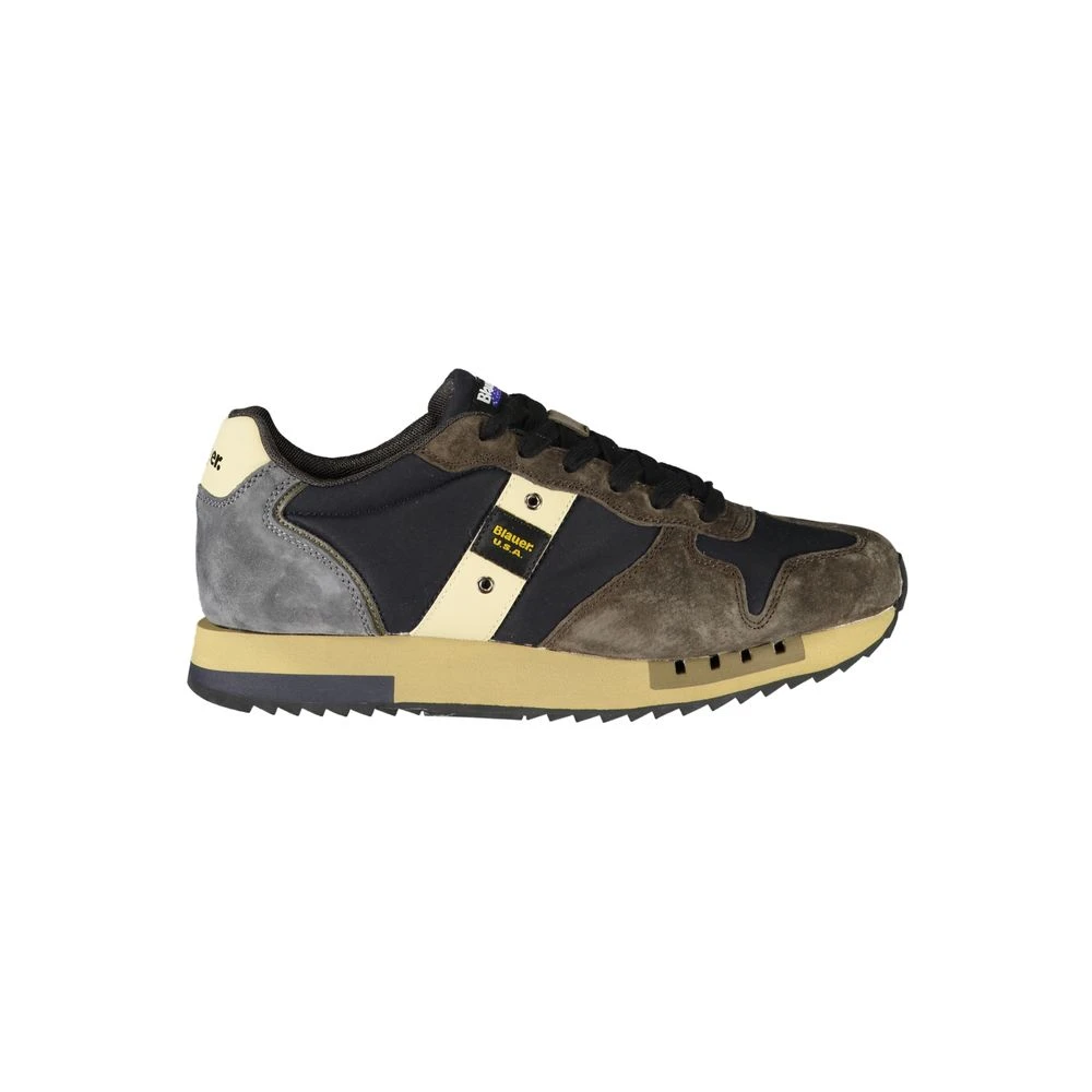 Blauer Men's Multicolor Sneakers, 9 Uk, Leather Sneaker