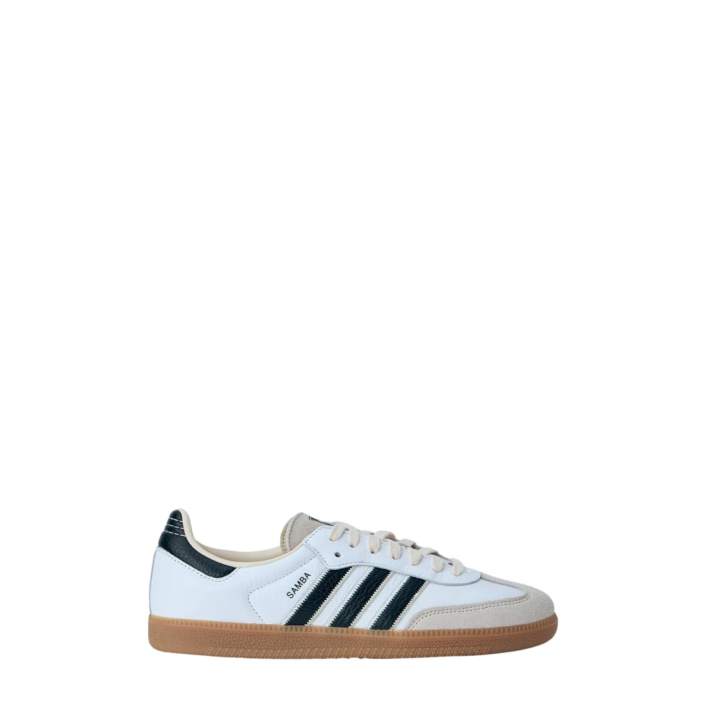 Adidas Unisex Bianco Samba Og Sneakers - Sneakers Uk - 06 - Immagine 5