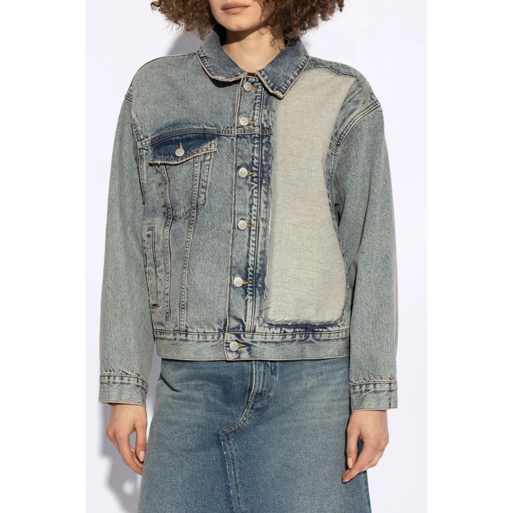 MM6 Maison Margiela Denim Jas Blue Dames