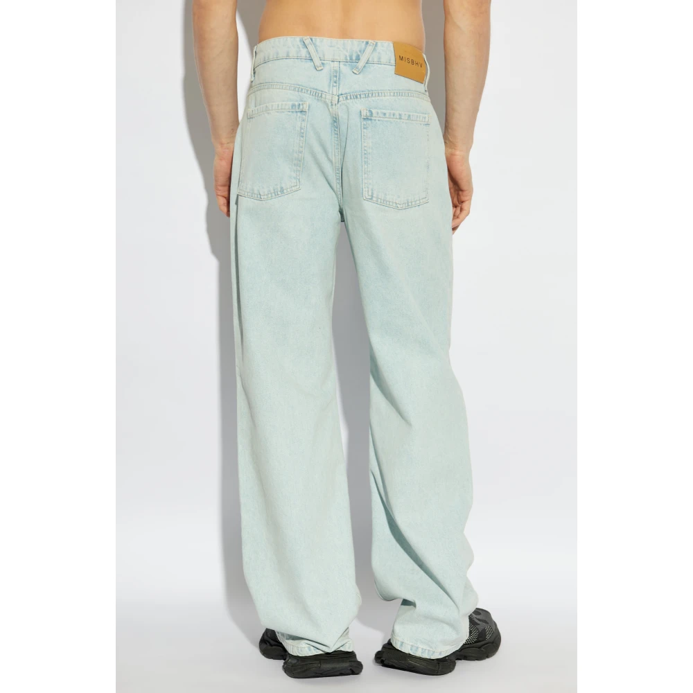 Misbhv Jeans met Logo Blue Heren