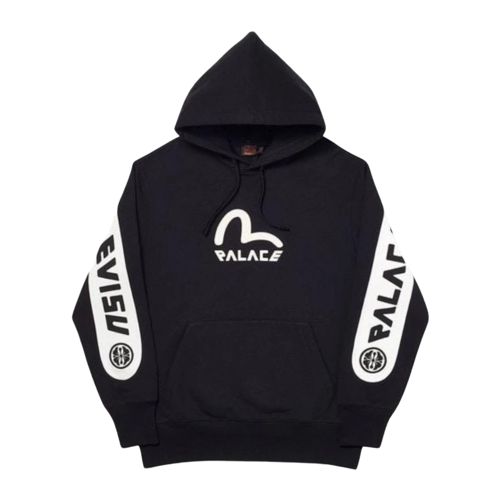 Evisu Beperkte Oplage Zwarte Hoodie Black Heren