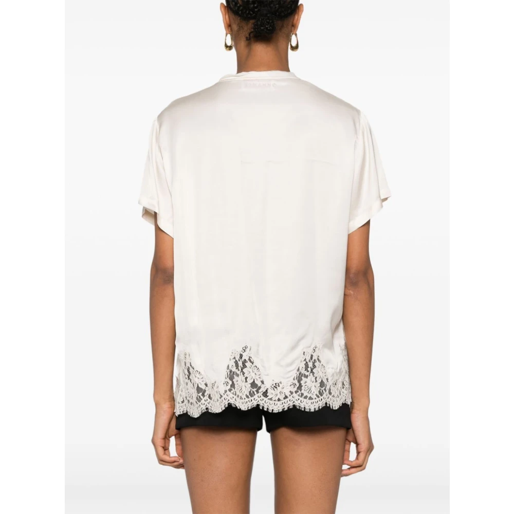 Ermanno Scervino Acacia Thee Stijlvol en Vers White Dames
