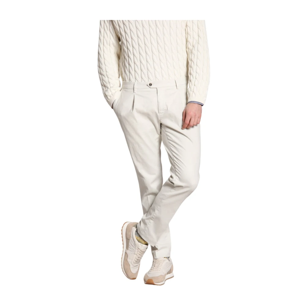 Mason's Hombre Blanco Pantalones, Talla: S