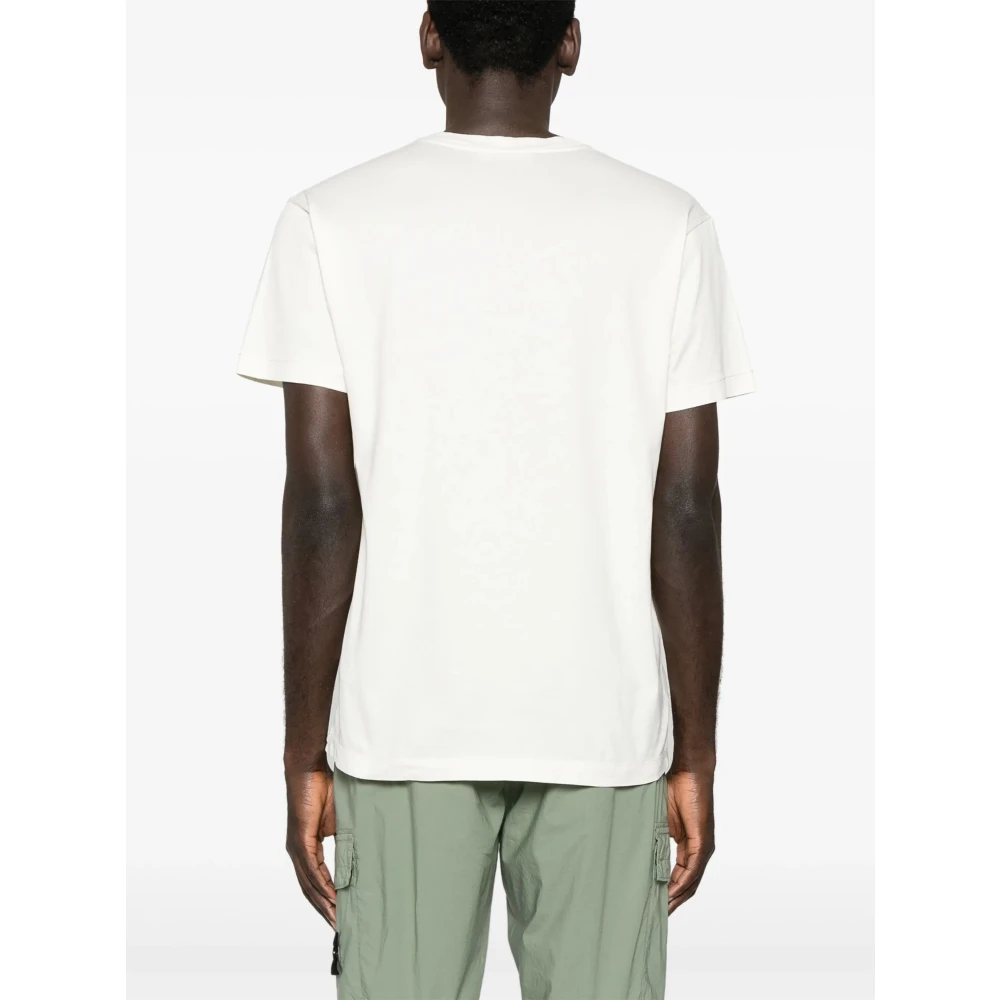 Stone Island Stijlvolle T-shirts en Polos White Heren