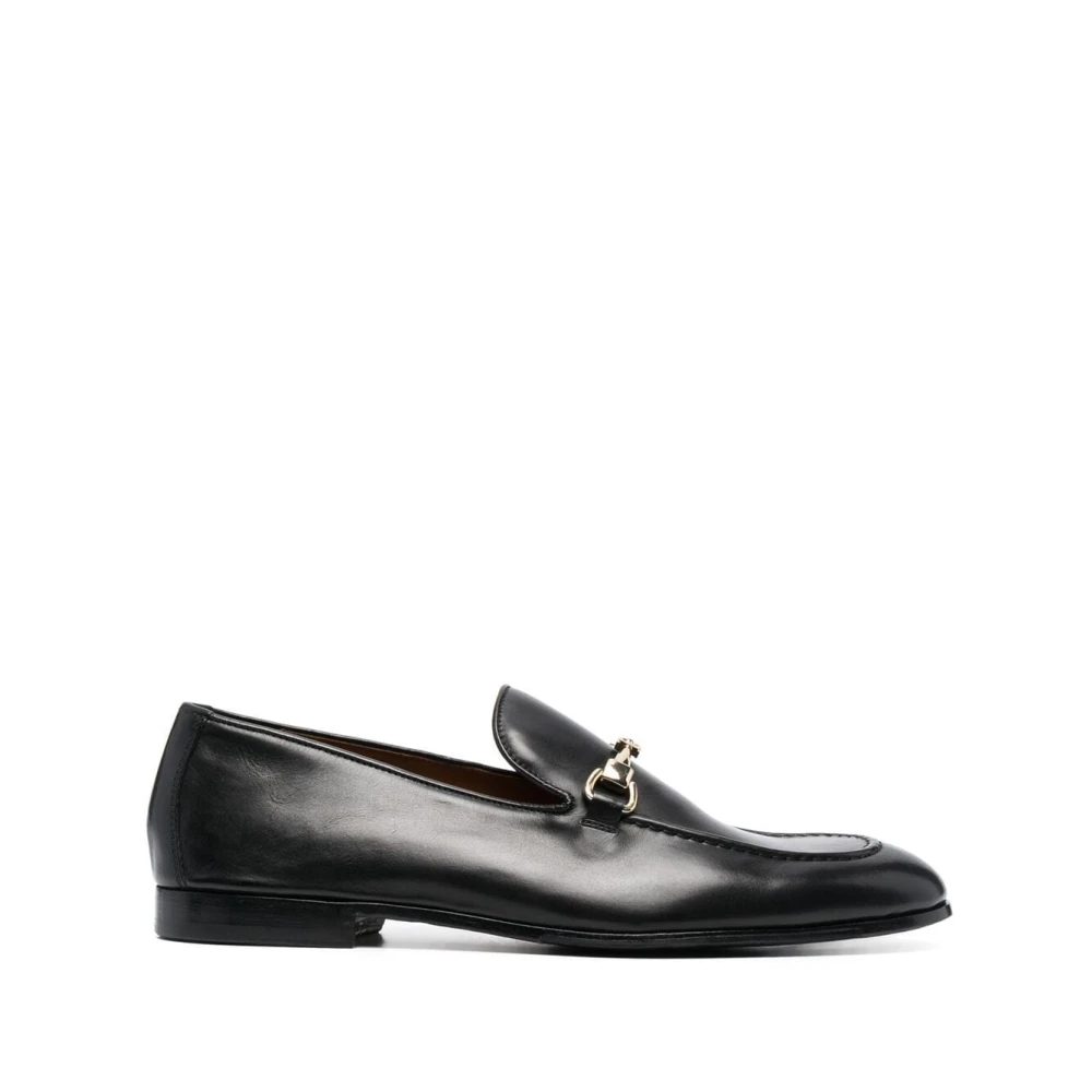 Doucal's Zwarte Calzature Loafers voor Heren Black Heren