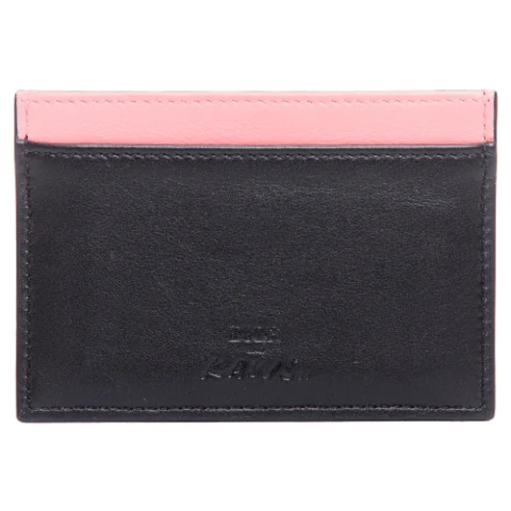 Dior Vintage Pre-owned Leather clutches Black Dames