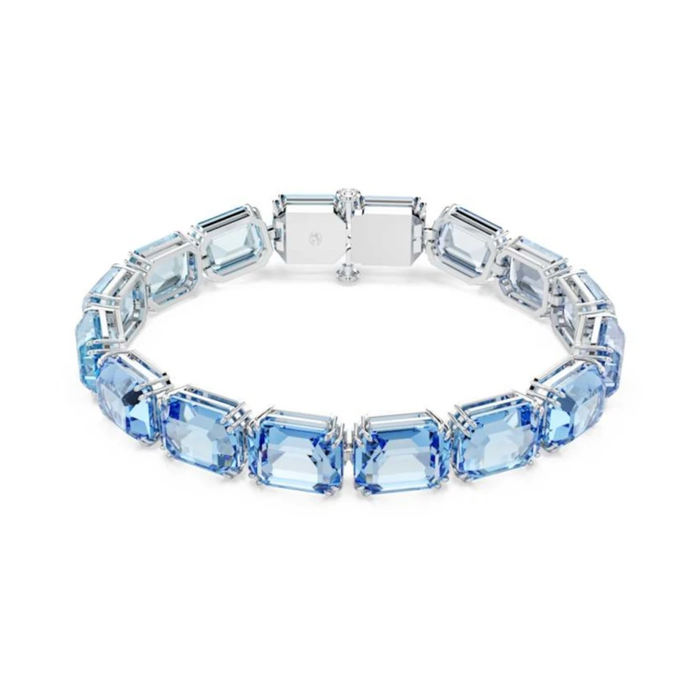 Swarovski Women's Blue Crystal Bracelet, Stylish Accessory