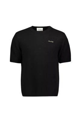 Boucléstickad T-shirt