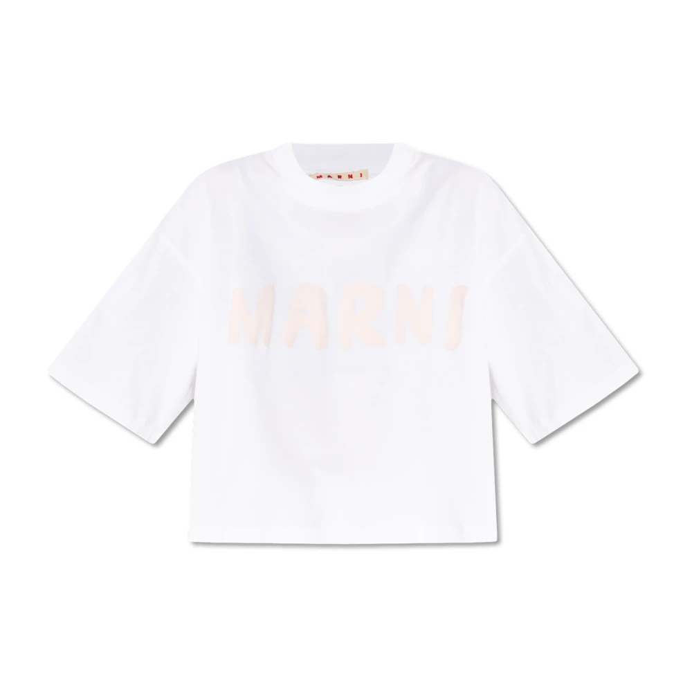 Marni - Tops > T-Shirts - White - Marni - Modalova