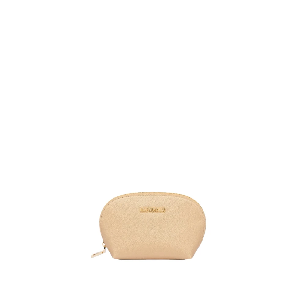 Love Moschino Stijlvolle Dames Beauty Case Yellow Dames