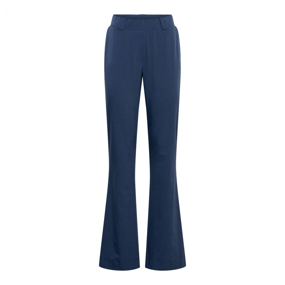 &Co Woman Wijde Broek Zomerse Stijl Blue Dames