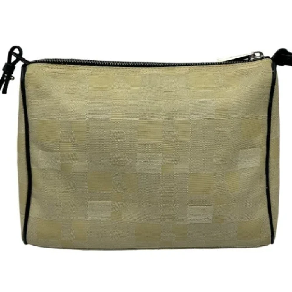 Bally Pre-owned Fabric shoulder-bags Beige Dames