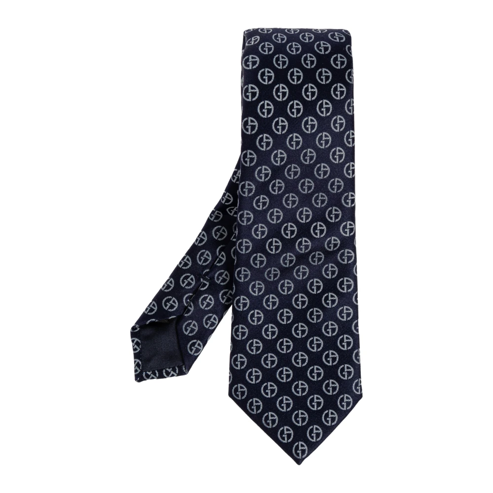 Giorgio Armani Uomo Blu - Cravatta In Seta - Accessories - One Size