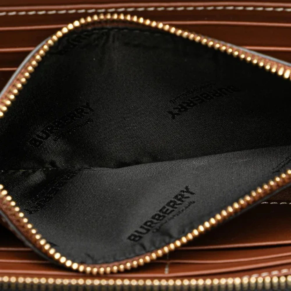 Burberry Vintage Pre-owned Canvas wallets Gray Dames