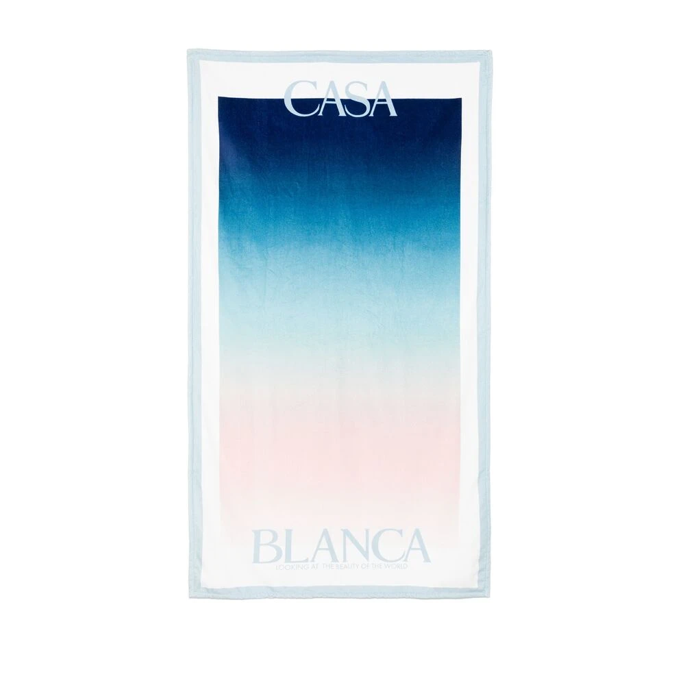 Casablanca Blauwe Strandhanddoek Acc-006 Multicolor Heren