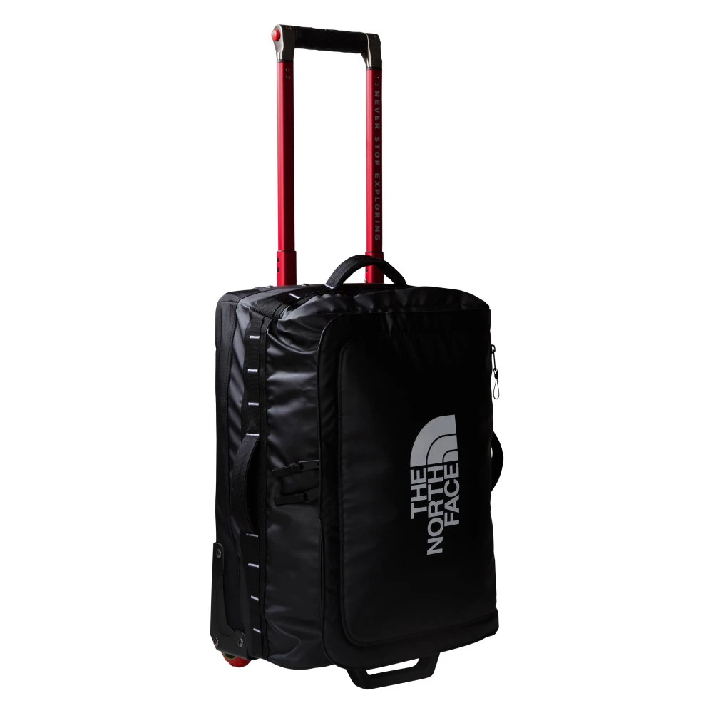 The North Face Unisex Black Voyager Base Camp Rolling Suitcase