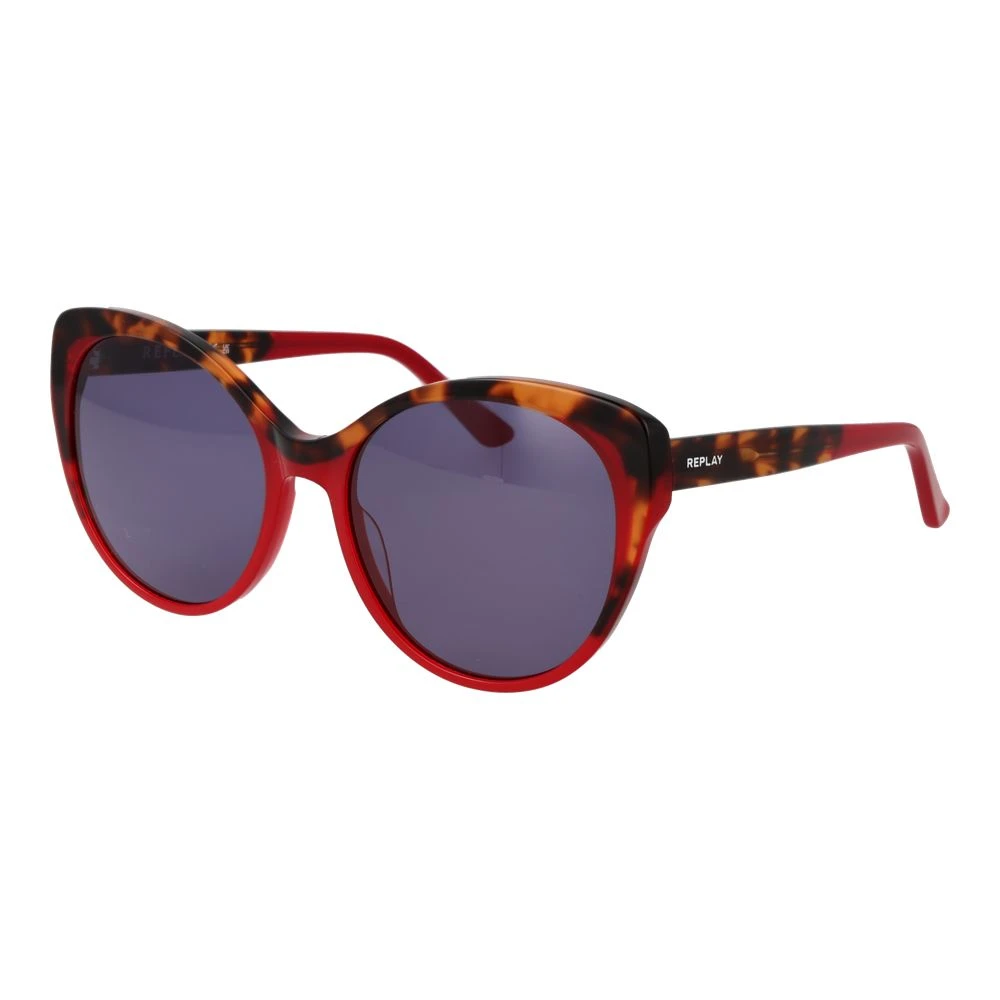 Replay Red Plastic Sunglasses - Image 3