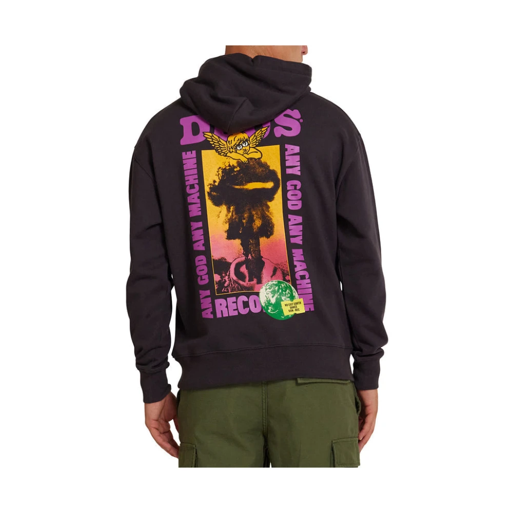 Deus Ex Machina Angel Energy Hoodie Gray Dames