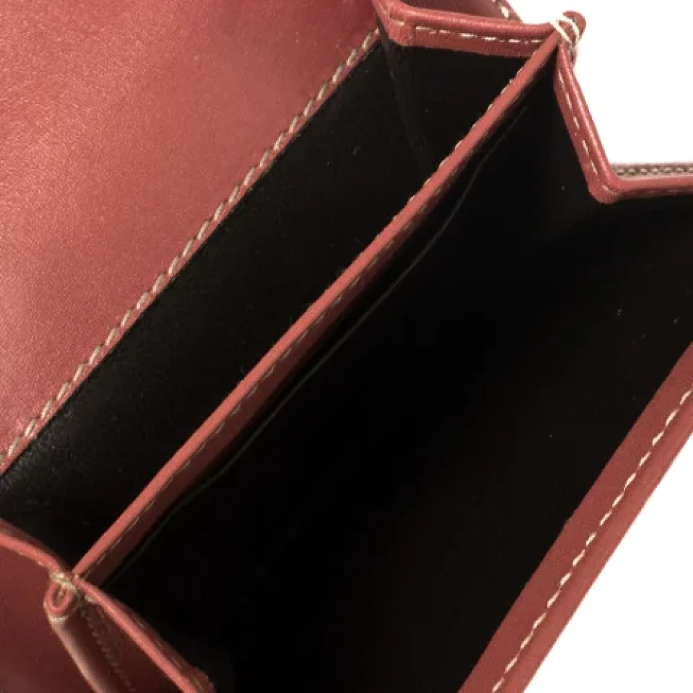 Gucci Vintage Pre-owned Leather wallets Pink Dames