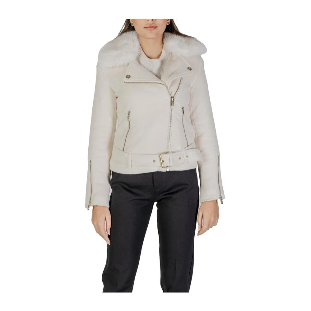 Guess Wolblend Jas & Jas Beige Dames
