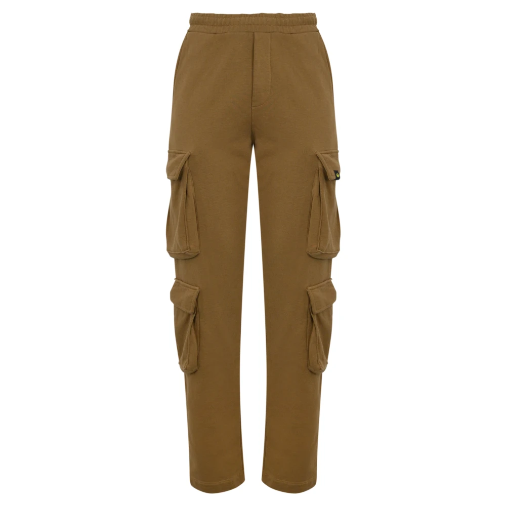 Barrow Cargo Katoenen Broek Bruin Rechte Pasvorm Brown Heren