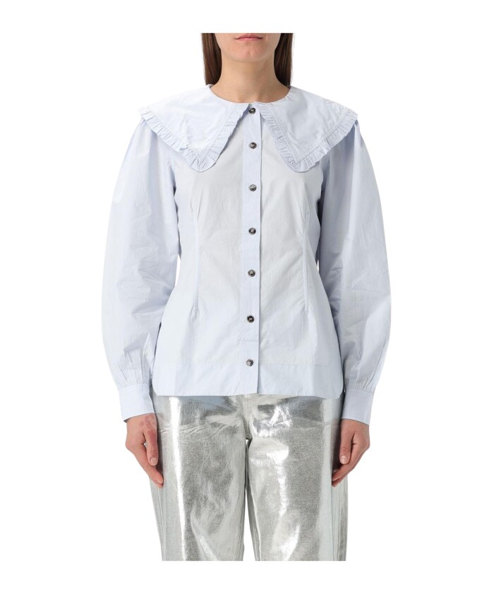 chemise-blanche-en-coton-avec-col-claudine