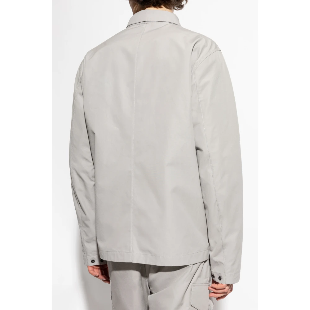 Stone Island Ghost capsule jas Gray Heren