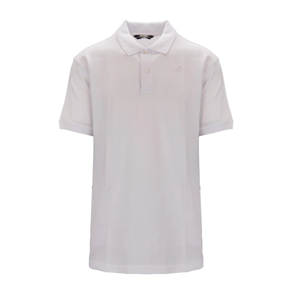 K-Way Men's White Polo Shirt - Polo Shirts - 2XL - Tops