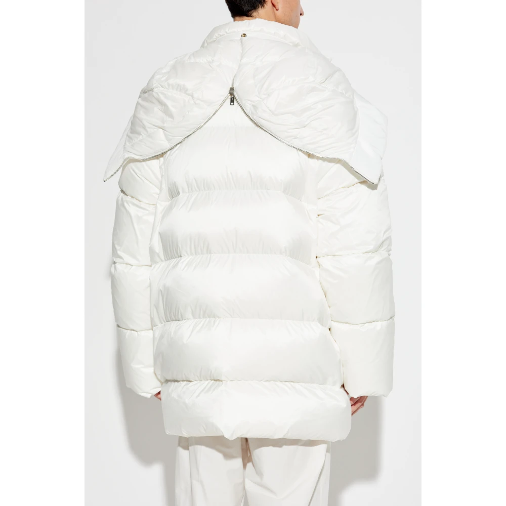 Rick Owens Down Jacket White Unisex